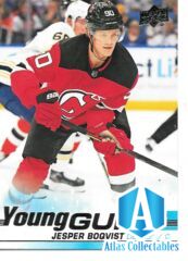 19-20 Upper Deck Young Guns # 233 Jesper Boqvist RC